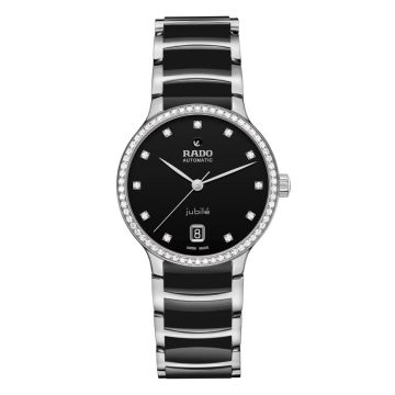 Armbanduhr Keramic Rado Centrix Automatic Diamonds