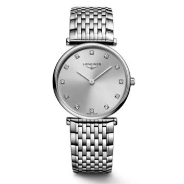 Armbanduhr Edelstahl Longines La Grande Classique