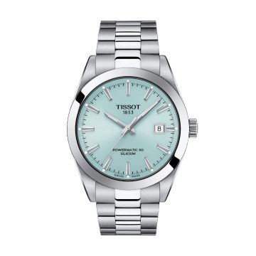 Armbanduhr Edelstahl Tissot Tissot Gentleman Powermatic 80 Silicium