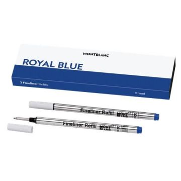 Schreibgeräte Refill Montblanc Fineliner-Minen breit, Royal Blue