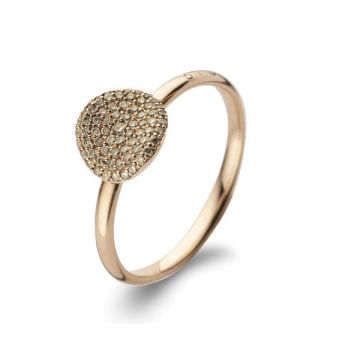 Ring Rotgold 750 Bigli Wave Wave