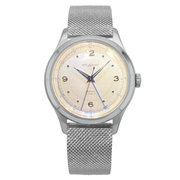 Herrenarmbanduhr Edelstahl Montblanc Heritage Chronométrie GMT 40mm