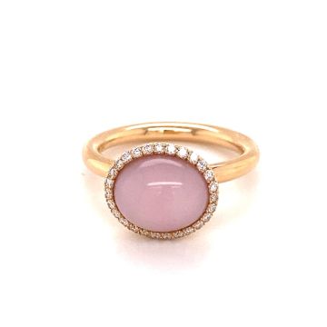 Ring Rotgold 750 Atelier Kopf Andenopal