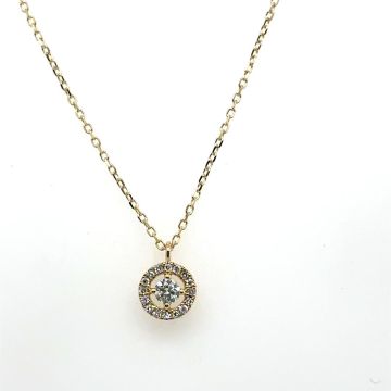 Collier Gelbgold 585 Atelier Kopf Brillantcollier