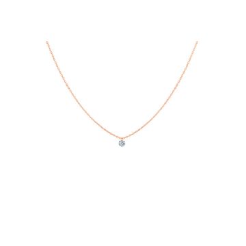 Kette Rotgold 750 LA Brune & LA Blonde 360° Solitaire Diamond