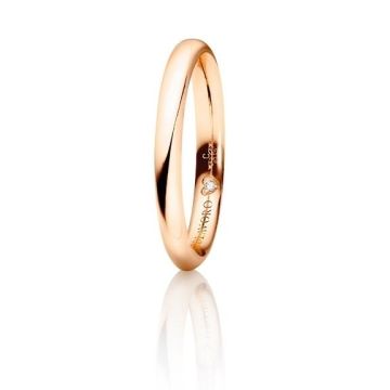 Trauring Roségold 750 Capolavoro Trauring Diamante in Amore