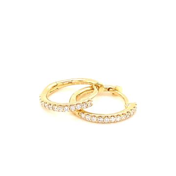 Creolen Gelbgold 750 One More Brillantcreolen