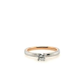 Ring Bicolor RW750 Noor Solitaire Ring