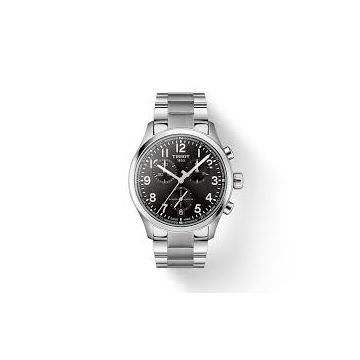 Armbanduhr Edelstahl Tissot Chrono L