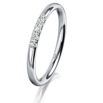 Trauring Platin 950 Meister Memoire Memoire Ring