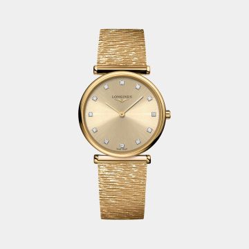 Armbanduhr Edelstahl/PVD besch. gelb Longines La Grande Classique La Grande Classique