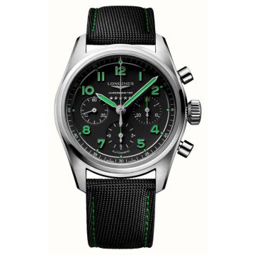 Armbanduhr Edelstahl Longines SPIRIT PIONEER EDITION