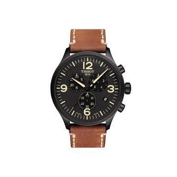 Chronograph Edelstahl/PVD besch. schwarz Tissot Tissot Chrono XL Schwarz