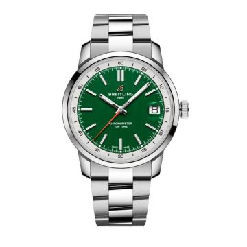 Herrenarmbanduhr Edelstahl Breitling Top Time B31