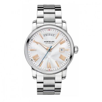Herrenarmbanduhr Edelstahl Montblanc