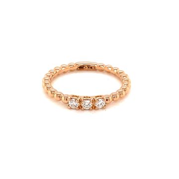 Ring Roségold 750 Atelier Kopf Brillantring