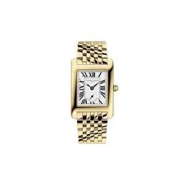 Armbanduhr Edelstahl/PVD besch. gelb Frederique Constant Classics Classics Carree Small Seconds
