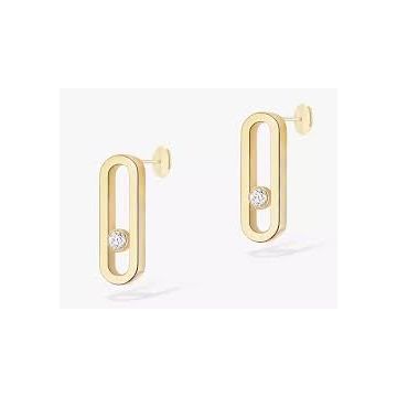 Ohrstecker Gelbgold 750 Messika Move Uno