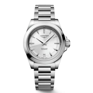 Damenarmbanduhr Edelstahl Longines Conquest