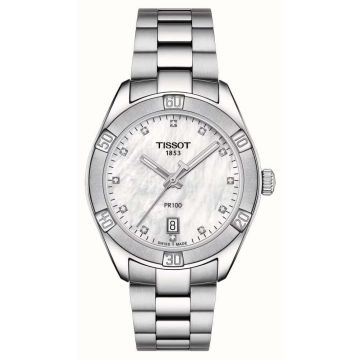 Armbanduhr Edelstahl Tissot PR100 Tissot PR 100 Sport Chic
