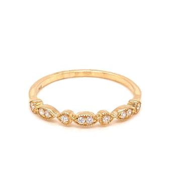Ring Gelbgold 585 Atelier Kopf Brillantring