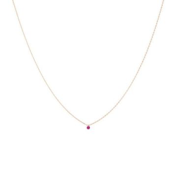 Collier Rotgold 750 LA Brune & LA Blonde Mini Confetti