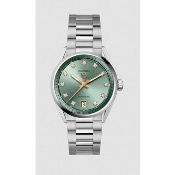 Damenarmbanduhr Edelstahl Tag Heuer Carrera Carrera Date