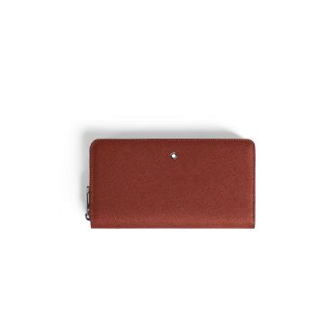 Lederware  Leder echt Montblanc Brieftasche 12 cc mit Reißverschluss aus Sartorial Leder