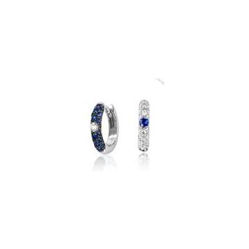 Creolen Weissgold 750 Adolfo Courrier Jeans Collection