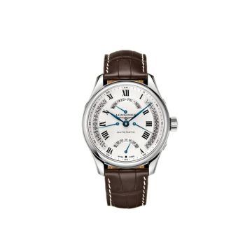 Herrenarmbanduhr Edelstahl Longines Master Collection MC Retrograde