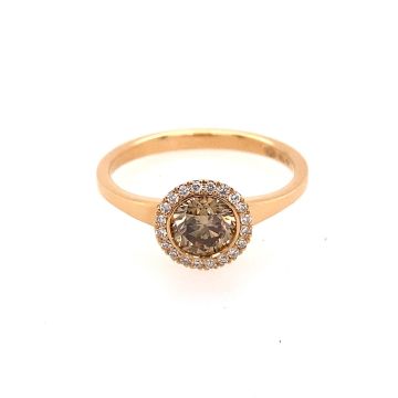 Ring Roségold 750 Atelier Kopf Brillantring