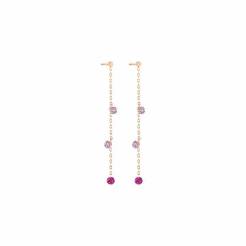 Ohrpendel Rotgold 750 LA Brune & LA Blonde Confetti