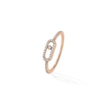 Ring Roségold 750 Messika Move Uno Move Uno Pavée