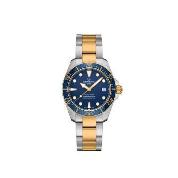 Armbanduhr Edelstahl/PVD besch. gelb Certina DS Action DS Action Diver