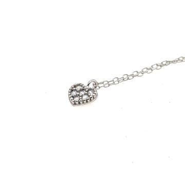 Collier Weissgold 585 Atelier Kopf Herz