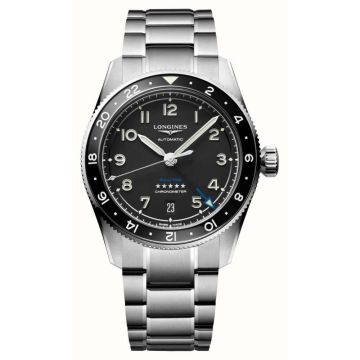 Armbanduhr Edelstahl Longines Spirit SPIRIT ZULU TIME