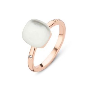Ring Roségold 750 Bigli Mini Sweety Bergkristall