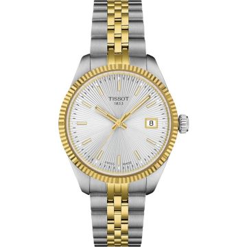 Armbanduhr Edelstahl/PVD besch. gelb Tissot Ballade 34mm