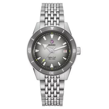Armbanduhr Edelstahl Rado Captain Cook Captain Cook X Tennis Limited Edition