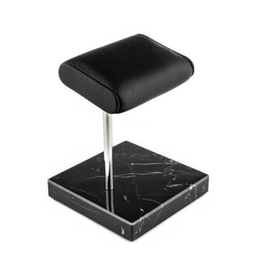 Uhrenkassette Leder echt The Watch Stand Black & Silver Stand