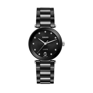 Armbanduhr Keramic Rado La Coupole LaCoupole Diamonds