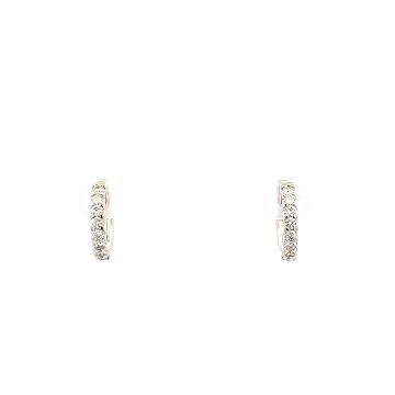 Creolen Weissgold 750 Noor Diamantcreolen