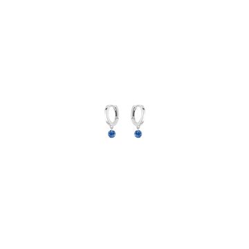 Creolen Weissgold 750 LA Brune & LA Blonde Confetti Hoops