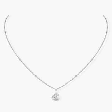 Collier Weissgold 750 Messika Joy Joy Cœur