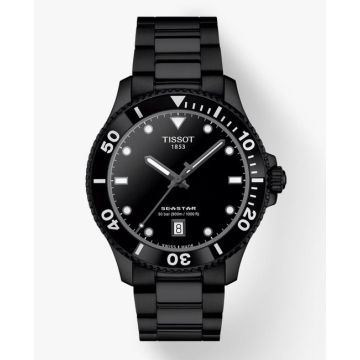 Armbanduhr Edelstahl/PVD besch. schwarz Tissot Seastar Tissot Seastar 1000 Quartz