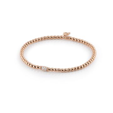 Armband Rotgold 750 Al Coro Stretchy