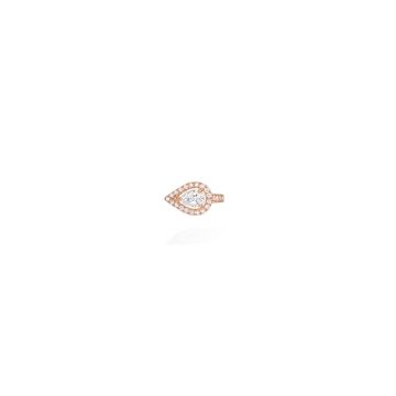 Ohrstecker Roségold 750 Messika My Twin Top Mono Earring Pear Diamond 0.15ct
