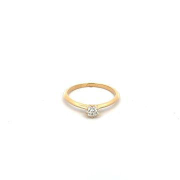 Ring Gelbgold 750 Noor Verlobungsring 6-Krappen