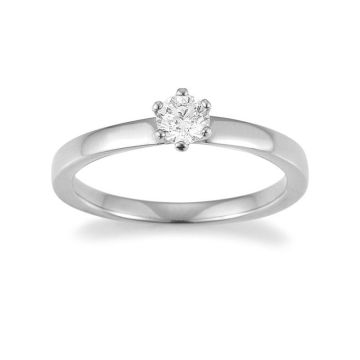 Ring Weissgold 585 Atelier Kopf Verlobungsring