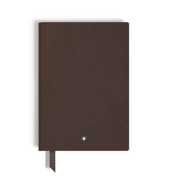 Notebook Leder echt Montblanc Mittelgroßes Notizbuch aus Grain Leder, Linierte Seiten